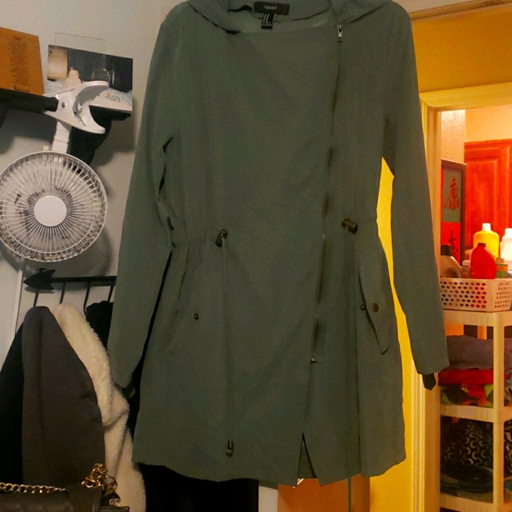A cute forever 21 bomer rain jacket